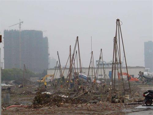 上海地基降水应用案例